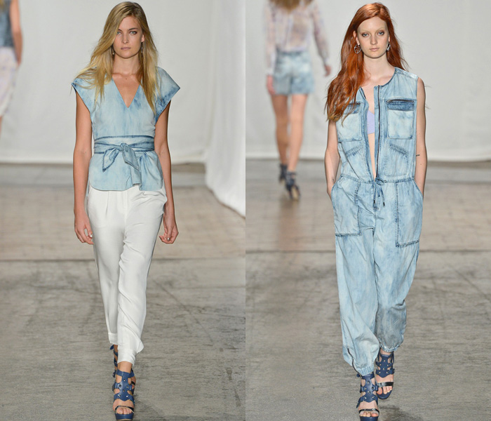 Denim and Jeanswear on the Spring Summer Womens Runways Batch VI: Trend Watch: Hot Denim Styles, Upcoming Trends, Spotted at the Clothing Rack & Fresh New Jeans