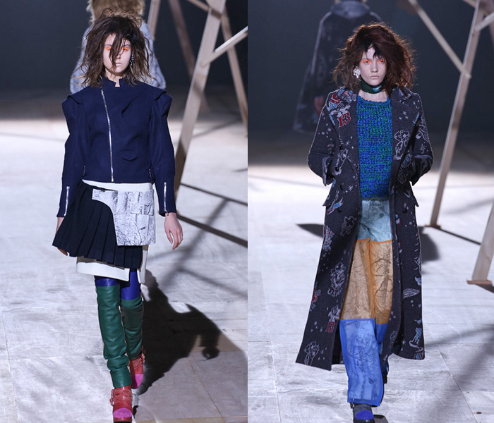 (2) FACETASM - Mercedes-Benz Fashion Week Tokyo: Japan Fashion Week: Denim & Jeanswear 2013-2014 Fall Winter Womens Runways II: Designer Denim Jeans Fashion: Season Collections, Runways, Lookbooks and Linesheets