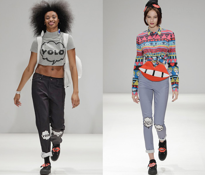 London Fashion Week - Denim & Jeanswear 2013-2014 Fall Winter Womens Runways I: Designer Denim Jeans Fashion: Season Collections, Runways, Lookbooks and Linesheets