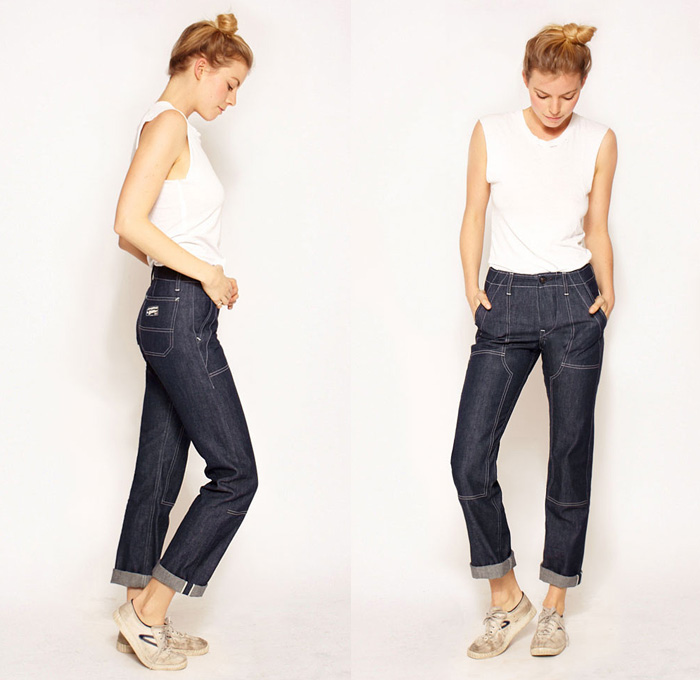 imogene + willie Hencye Tailored Utility Denim Worker Pant - #DenimJeansTrendWatch #TrendWatchThursdays #TWT