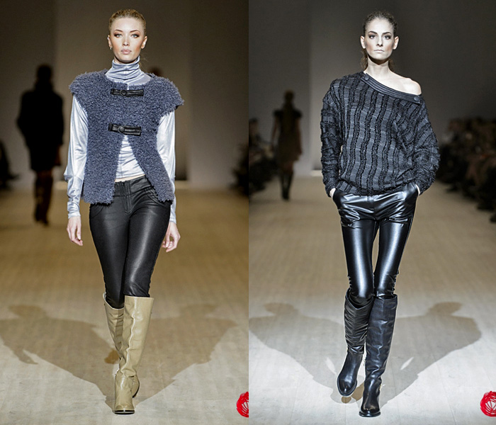 (4) Ludmila Kislenko - Ukrainian Fashion Week: Jeanswear 2013-2014 Fall Winter Womens Runways: Designer Denim Jeans Fashion: Season Collections, Runways, Lookbooks and Linesheets