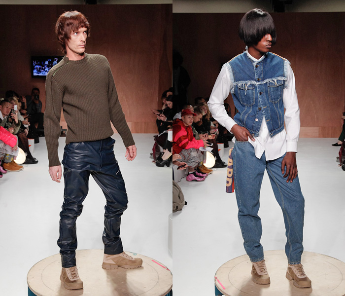 Denim and Jeanswear on the 2013-2014 Fall Winter Mens Runways Day 2 London Collections: Men: Designer Denim Jeans Fashion: Season Collections, Runways, Lookbooks and Linesheets
