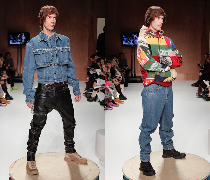 Denim and Jeanswear on the 2013-2014 Fall Winter Mens Runways Day 2 London Collections: Men: Designer Denim Jeans Fashion: Season Collections, Runways, Lookbooks and Linesheets