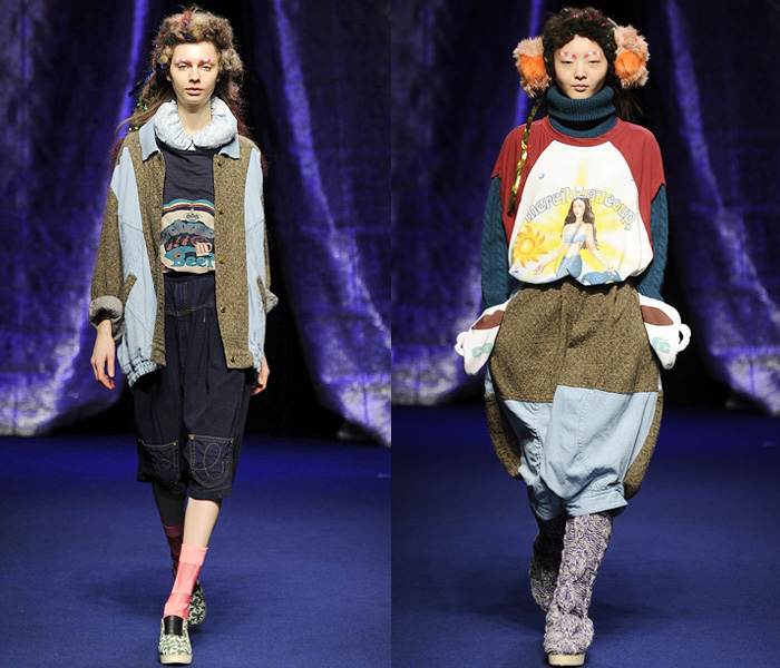 Mercedes-Benz Fashion Week Tokyo: Japan Fashion Week: Denim & Jeanswear 2013-2014 Fall Winter Womens Runways I: Designer Denim Jeans Fashion: Season Collections, Runways, Lookbooks and Linesheets