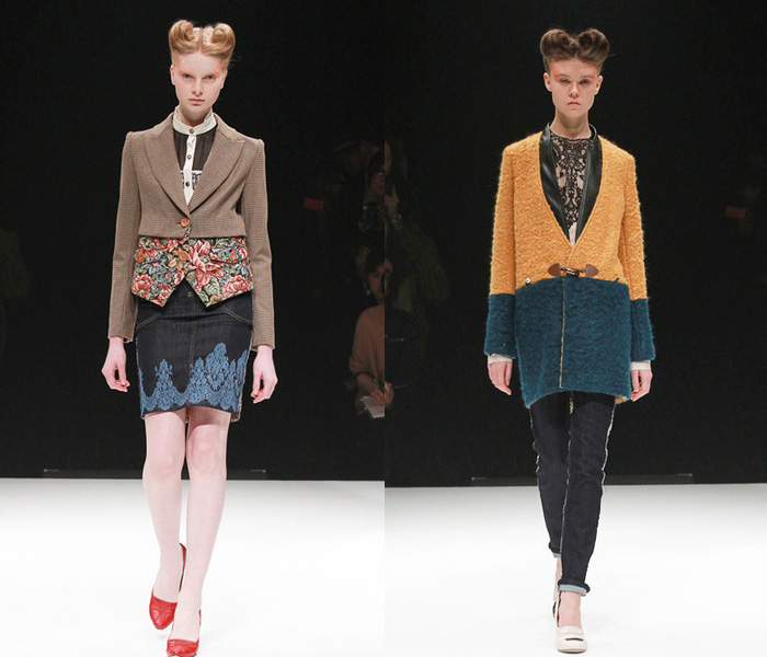 Mercedes-Benz Fashion Week Tokyo: Japan Fashion Week: Denim & Jeanswear 2013-2014 Fall Winter Womens Runways I: Designer Denim Jeans Fashion: Season Collections, Runways, Lookbooks and Linesheets