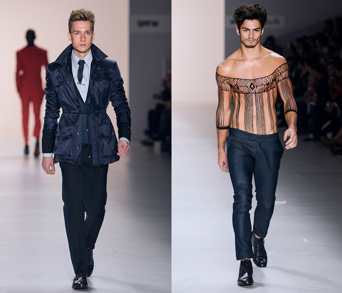 (3) João Pimenta - São Paulo Fashion Week - Denim & Jeanswear 2014 Summer Mens Runways - 2014 Verao Desfiles Passarela Homens: Designer Denim Jeans Fashion: Season Collections, Runways, Lookbooks and Linesheets