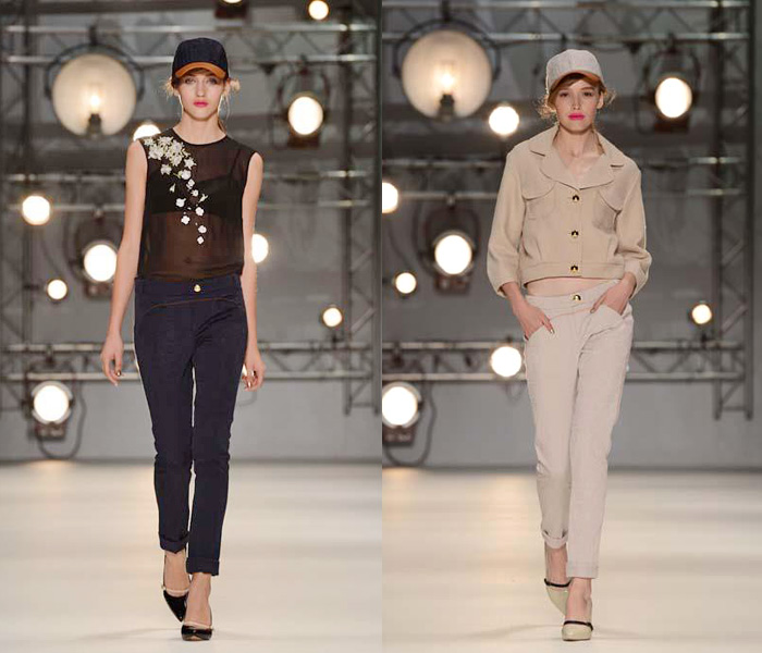 (2) Kate Sylvester - Jeanswear 2013-2014 Spring Summer Womens Runway Collections - Mercedes-Benz Fashion Week Australia - Southern Hemisphere Carriageworks Sydney: Designer Denim Jeans Fashion: Season Collections, Runways, Lookbooks and Linesheets