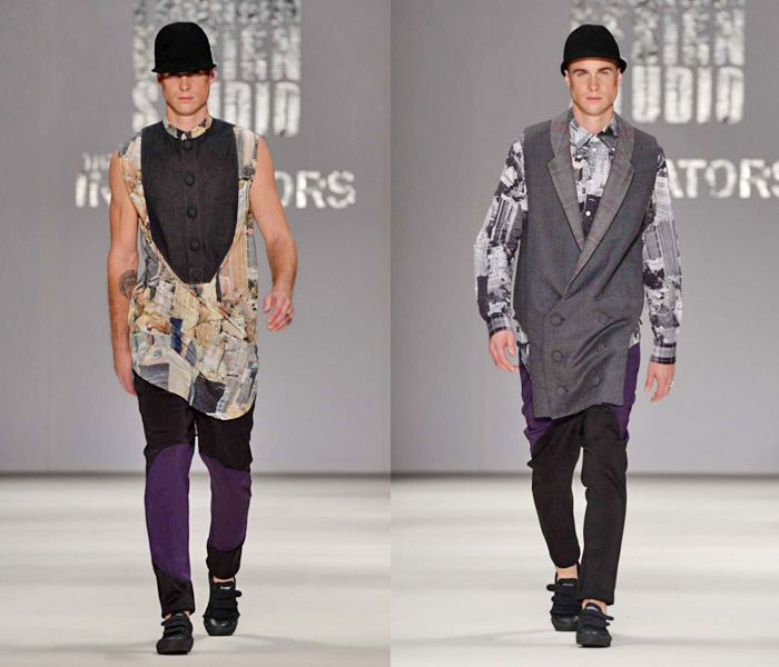 (6) Paul Scott @ The Innovators Show - Jeanswear 2013-2014 Spring Summer Mens Runway Collections - Mercedes-Benz Fashion Week Australia - Southern Hemisphere Carriageworks Sydney: Designer Denim Jeans Fashion: Season Collections, Runways, Lookbooks and Linesheets