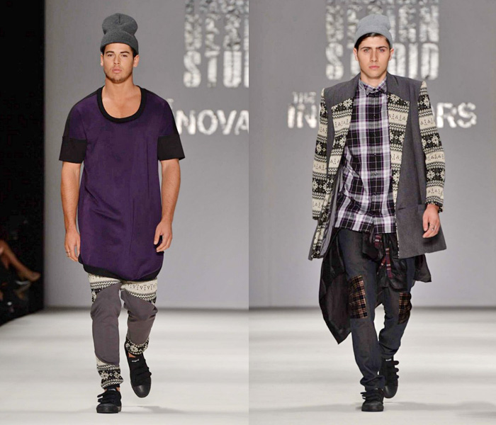 (7) Paul Scott @ The Innovators Show - Jeanswear 2013-2014 Spring Summer Mens Runway Collections - Mercedes-Benz Fashion Week Australia - Southern Hemisphere Carriageworks Sydney: Designer Denim Jeans Fashion: Season Collections, Runways, Lookbooks and Linesheets