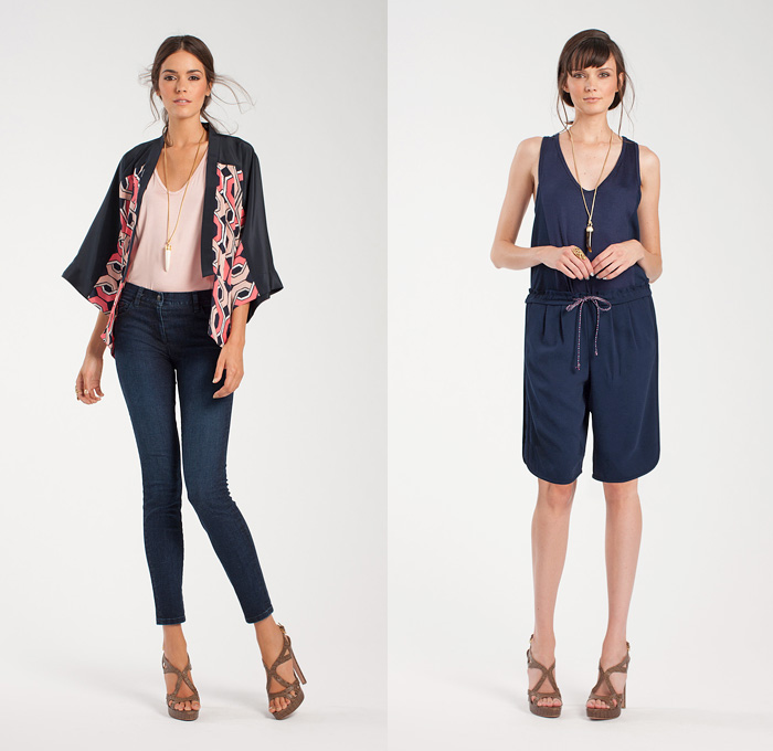 Trina Turk - Denim & Jeanswear 2014 Resort Womens Presentation - Cruise Collection Pre Spring: Designer Denim Jeans Fashion: Season Collections, Runways, Lookbooks and Linesheets