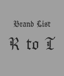 Brand List R to T | Denim Jeans Observer | Fashion Trends, Runway ...